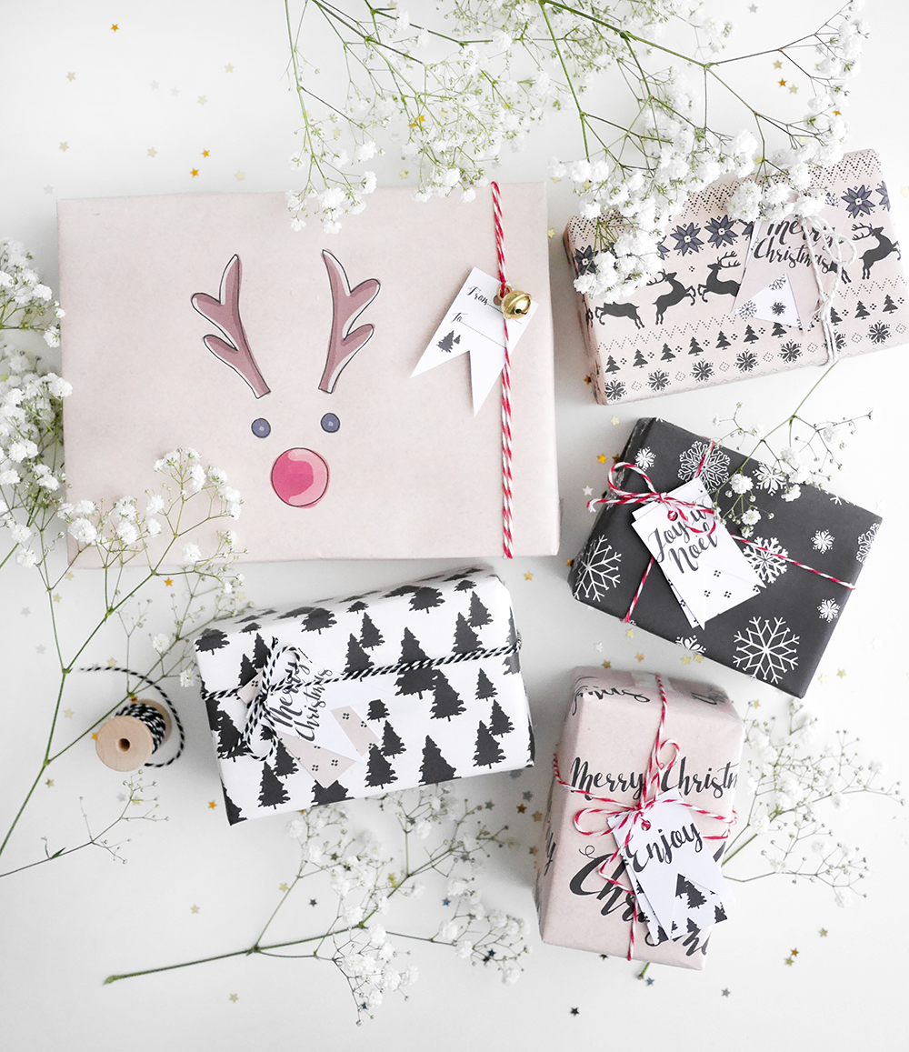 Printables Papiers Cadeaux