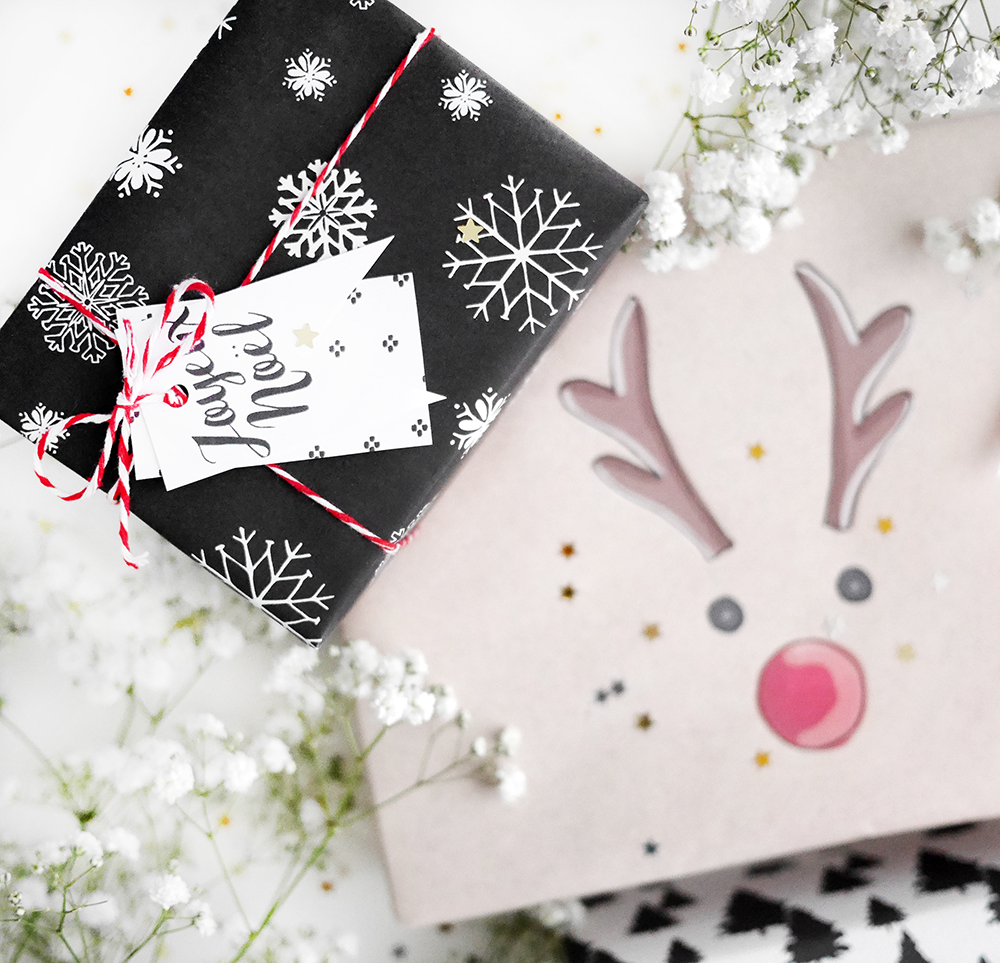 étiquettes cadeaux printables