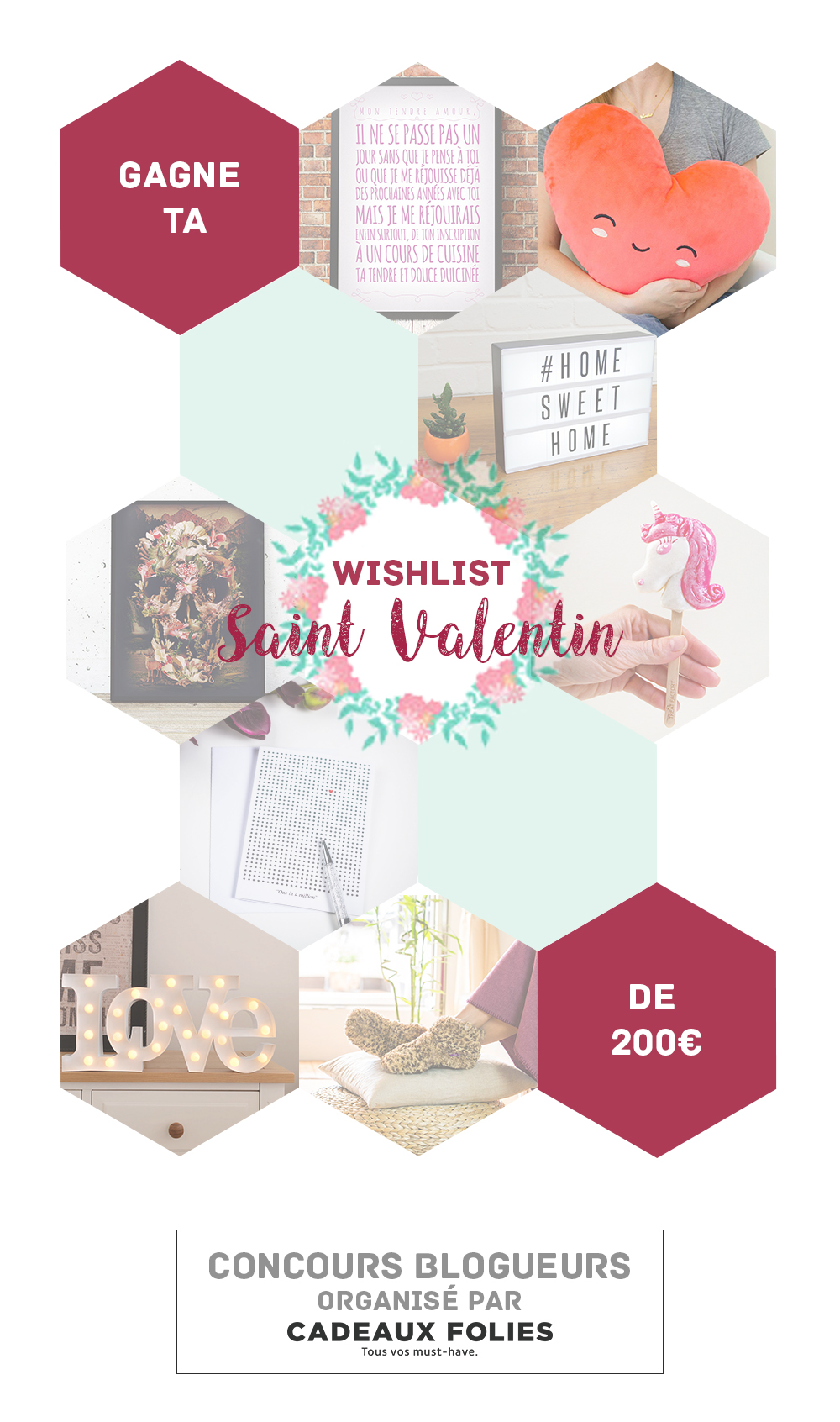 Concours blogueurs St Valentin