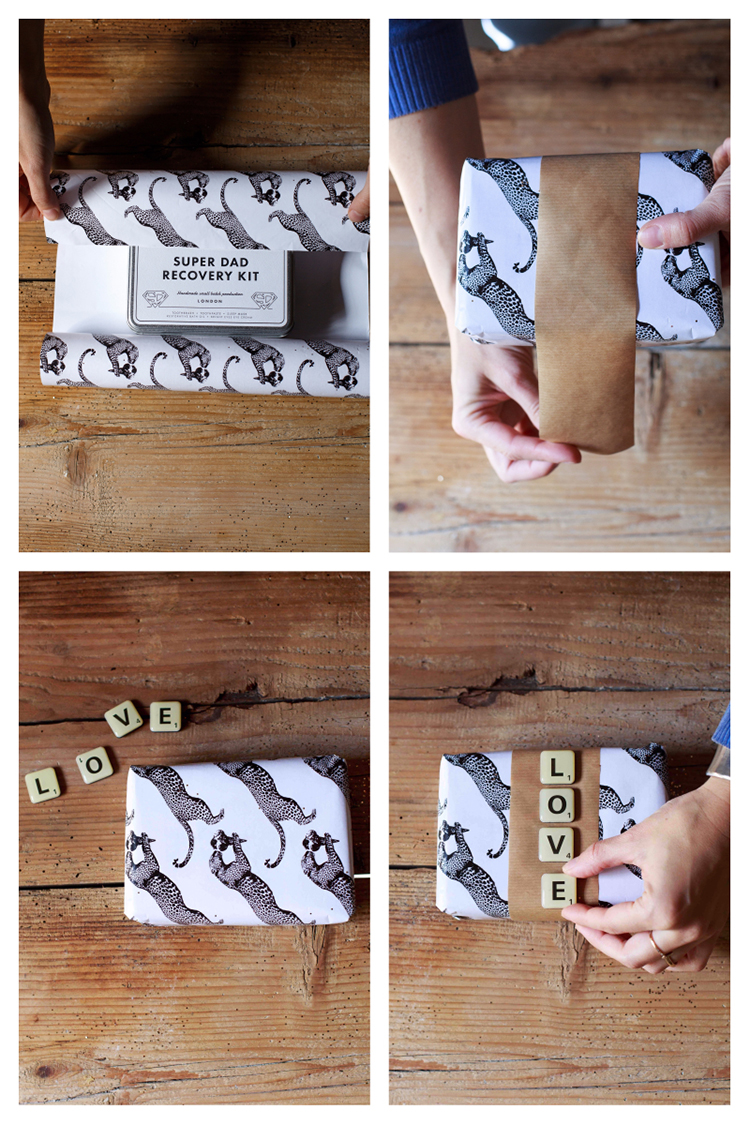 papier cadeau de Noël