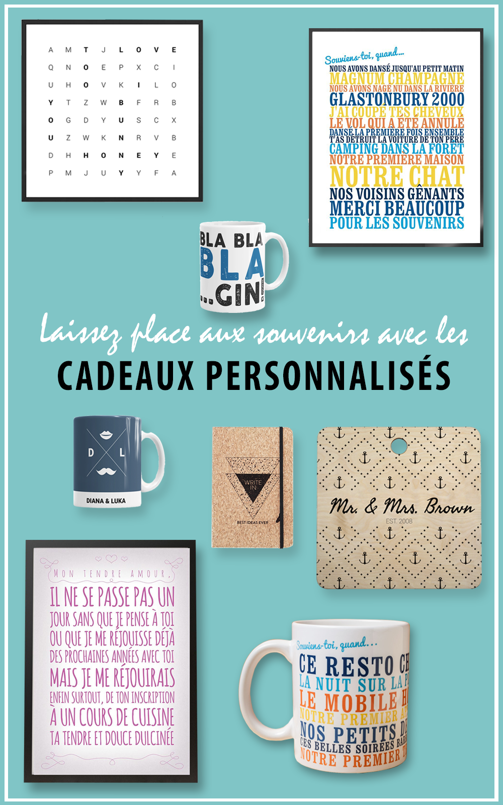 cadeaux personnalisés