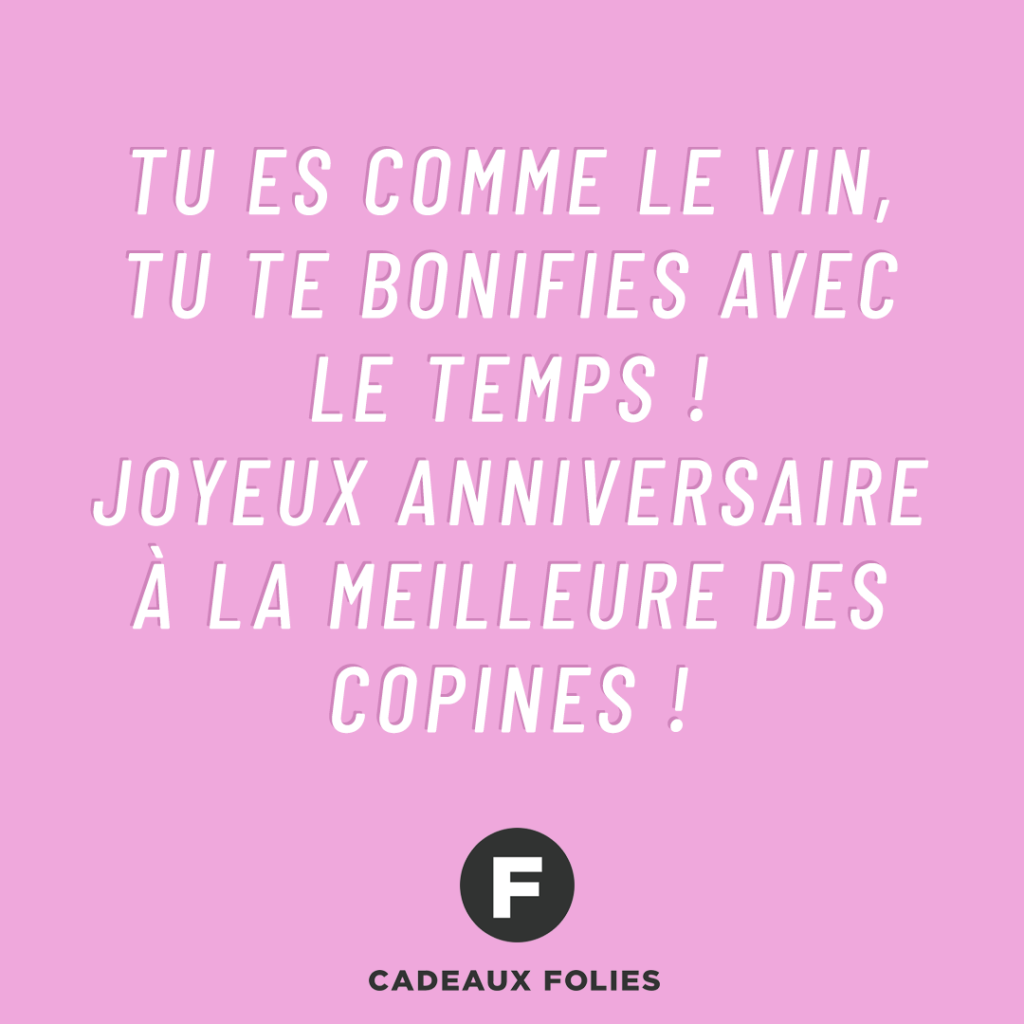 Message d'anniversaire