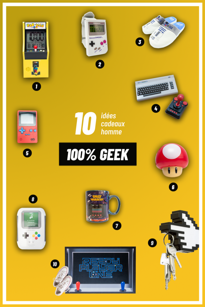 10 idées cadeaux homme absolument geek & nerd