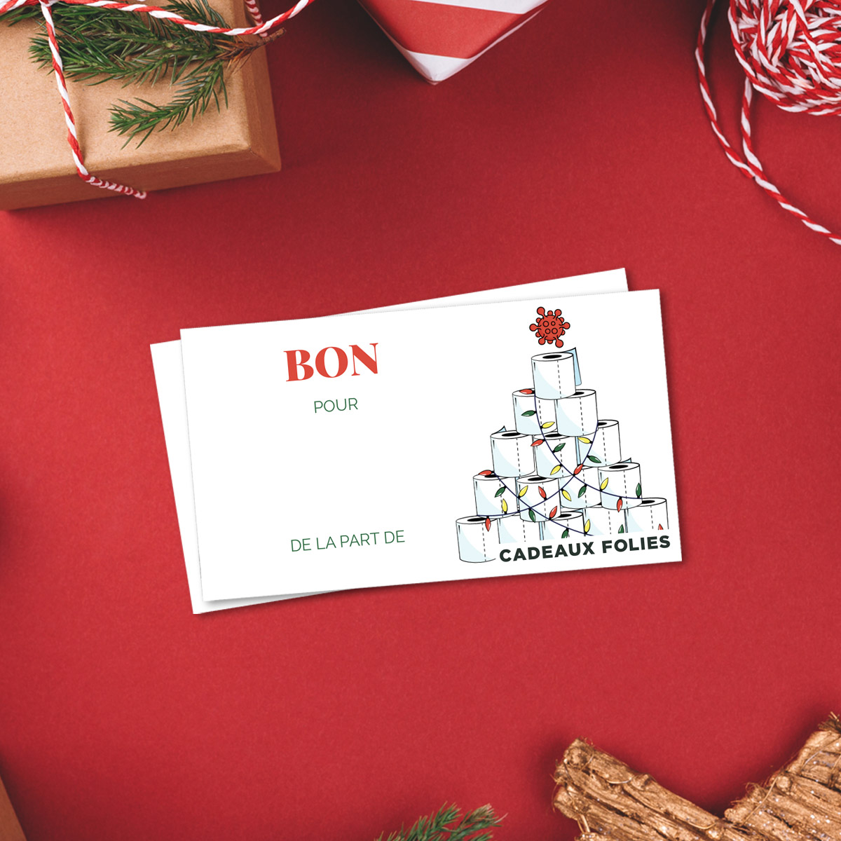 Imprimer Gratuit Bon Cadeau à Imprimer Soi Même Bon cadeau à imprimer pour Noël - Le Blog de CadeauxFolies