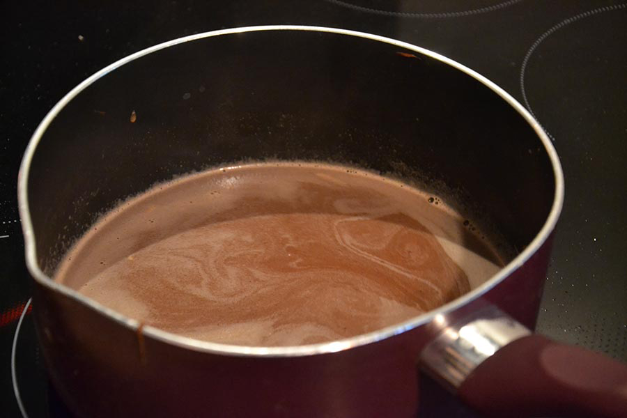 Chocolat chaud nutella