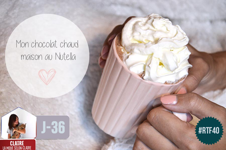 Chocolat chaud nutella