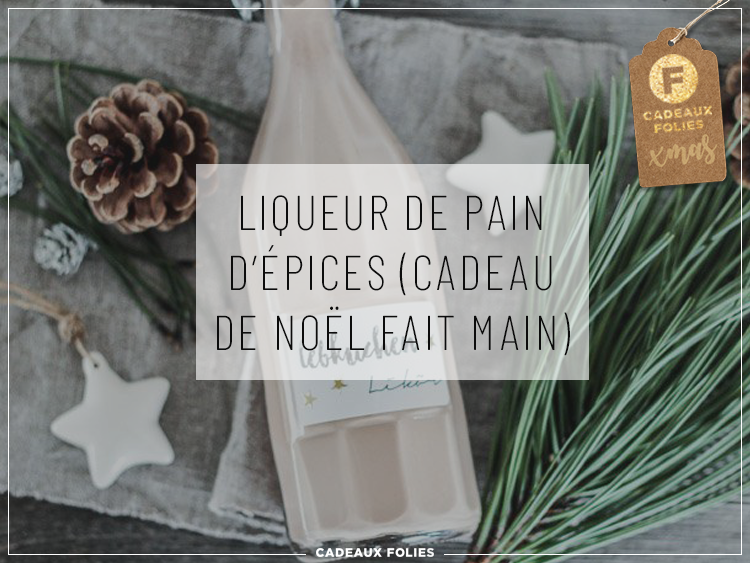 Etiquettes pain d'épices de Noël homemade