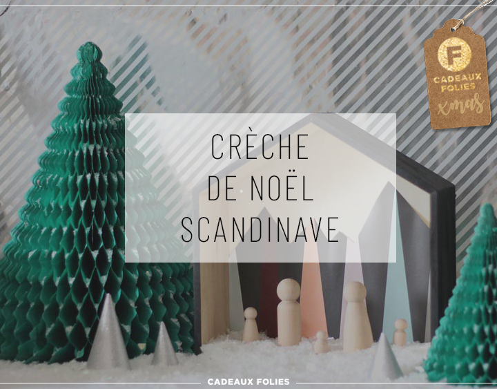 DIY crèche de Noël