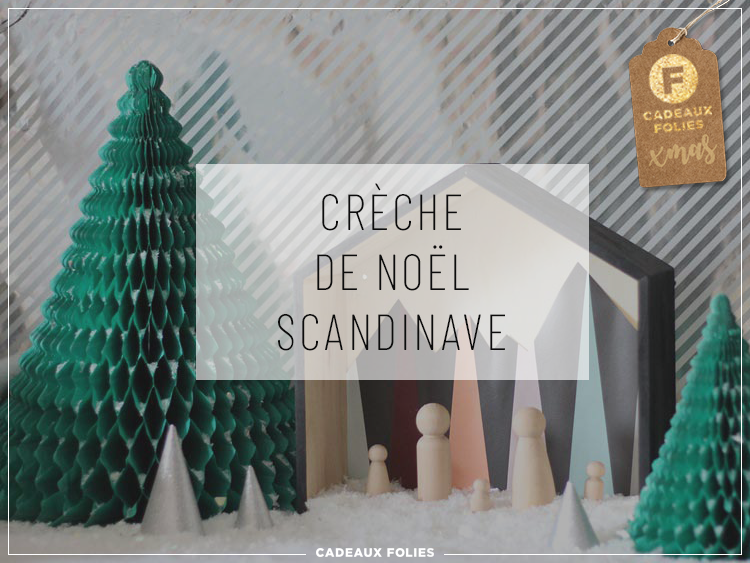 DIY crèche de Noël