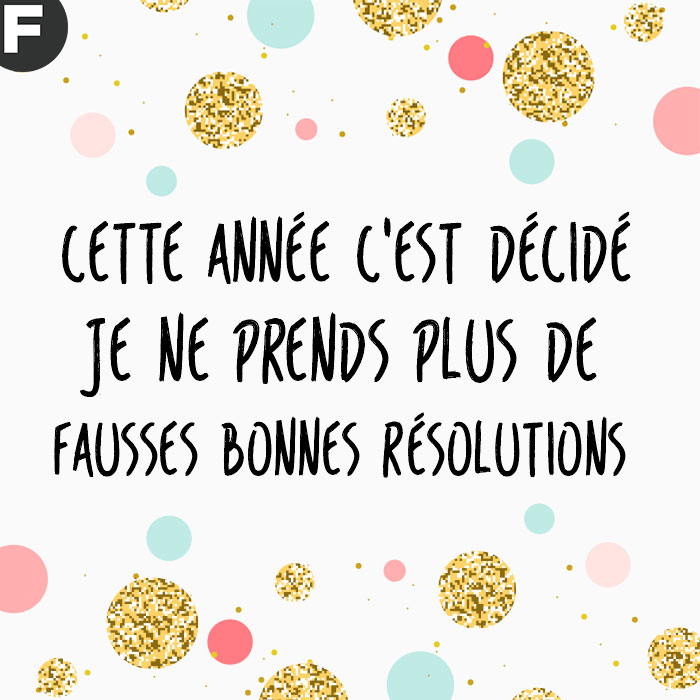 bonne résolution 2017