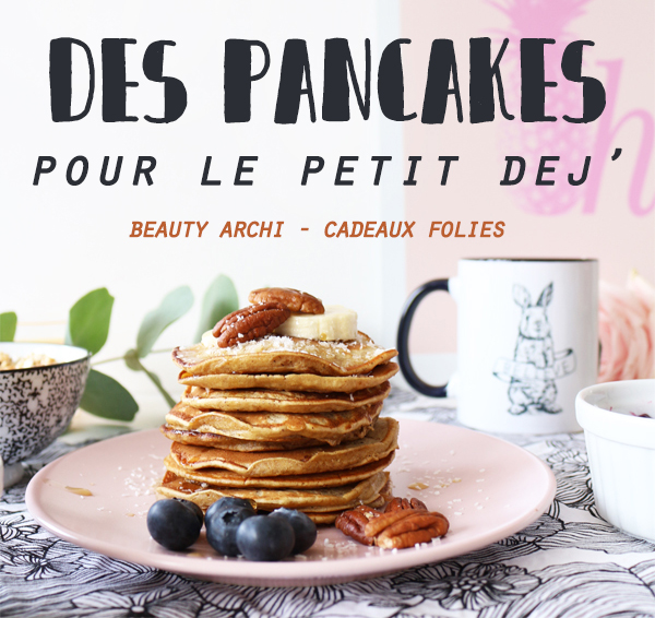 Pancakes petit déjeuner