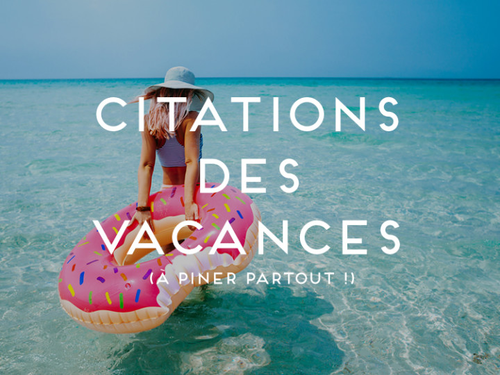 Citations vacances