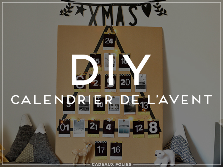 calendrier de l'avent maison