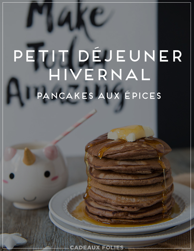 Pancakes aux épices