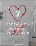 cadeaux DIY st Valentin