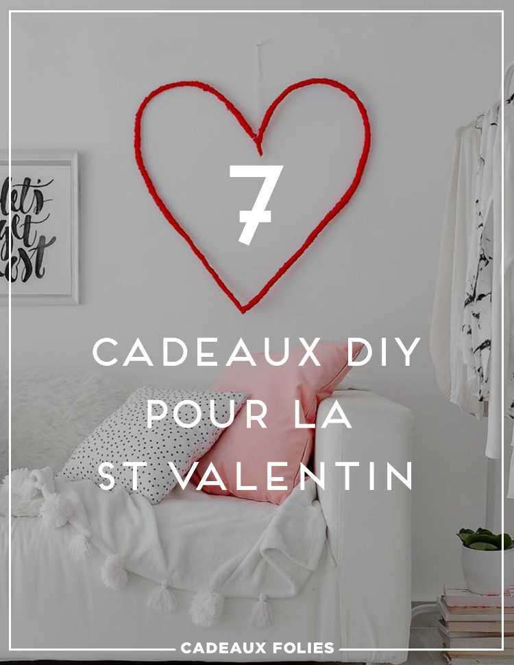 Cadeaux Saint Valentin à faire soi-même : les inspirations 