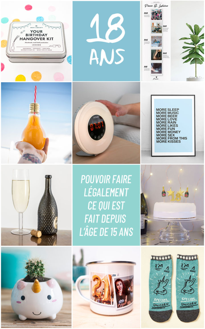 Cadeau 18 ans Suivez notre guide pour trouver un cadeau d