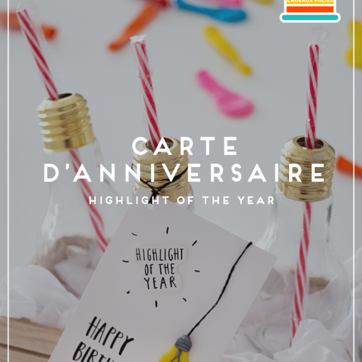 carte d’anniversaire à faire soi-même