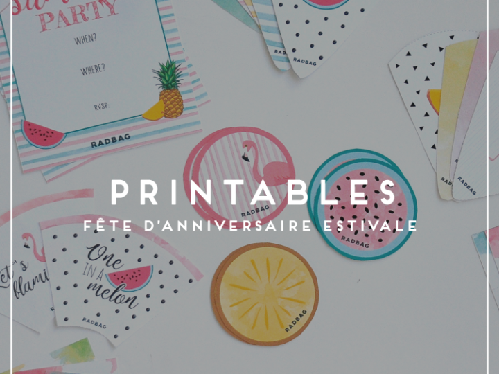 Printables - Fête d’anniversaire d’été