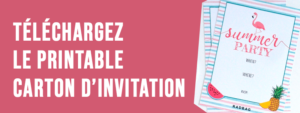 Printables - Fête d’anniversaire d’été