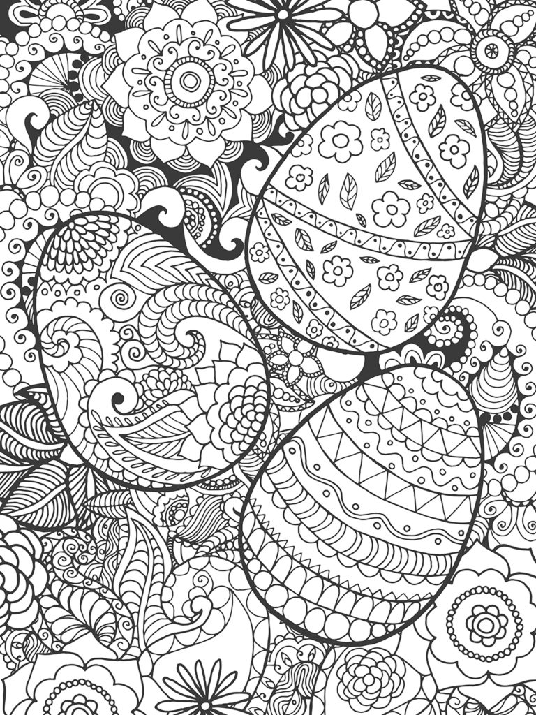 coloriage paques