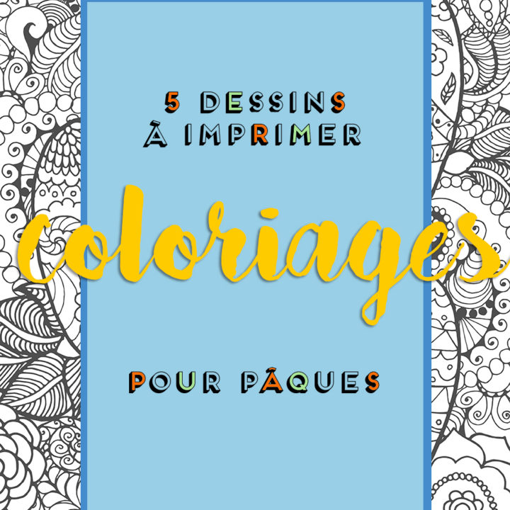 coloriage paques