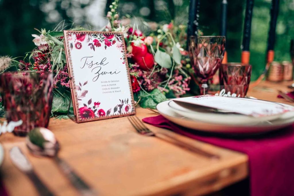 déco table de mariage