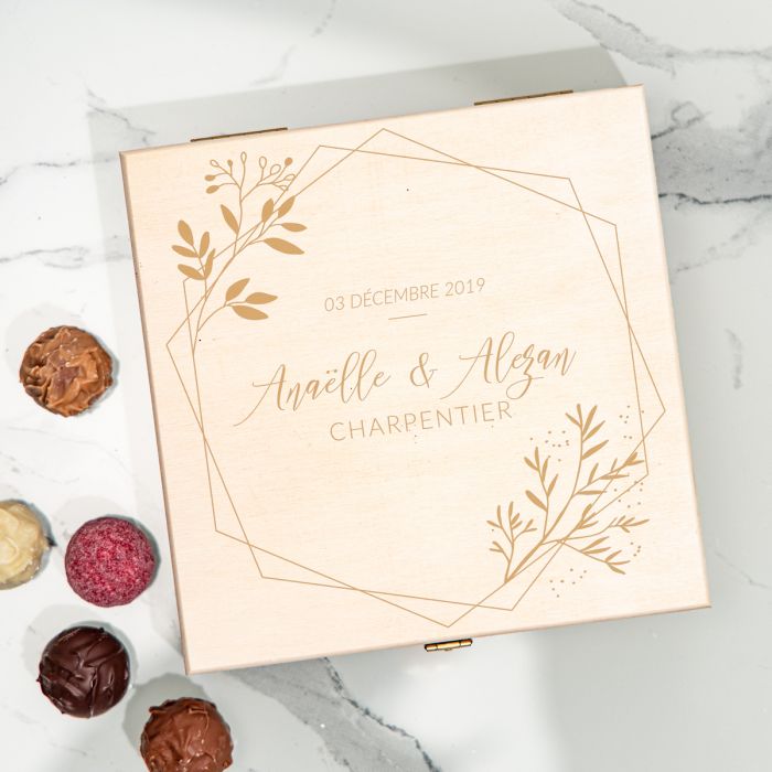 citation mariage Boîte de Chocolats pour Couples