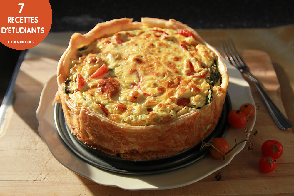 recettes étudiant quiche