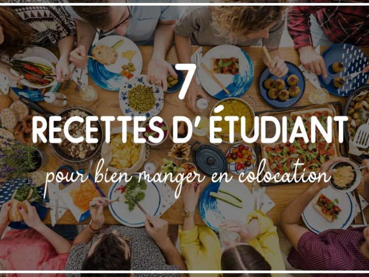 recettes étudiant