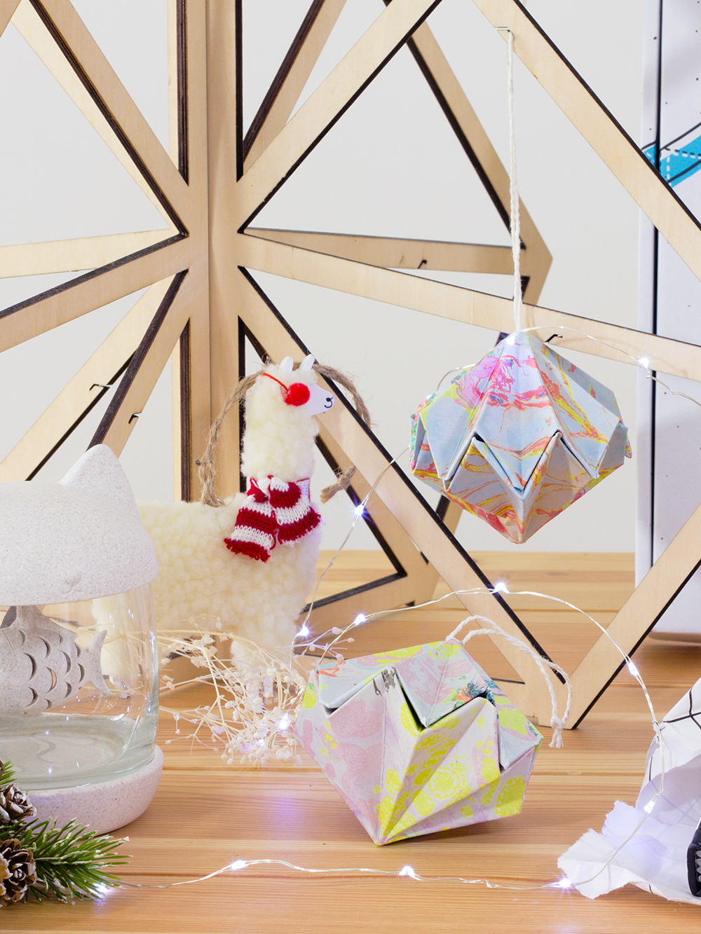 Déco Noël Origami