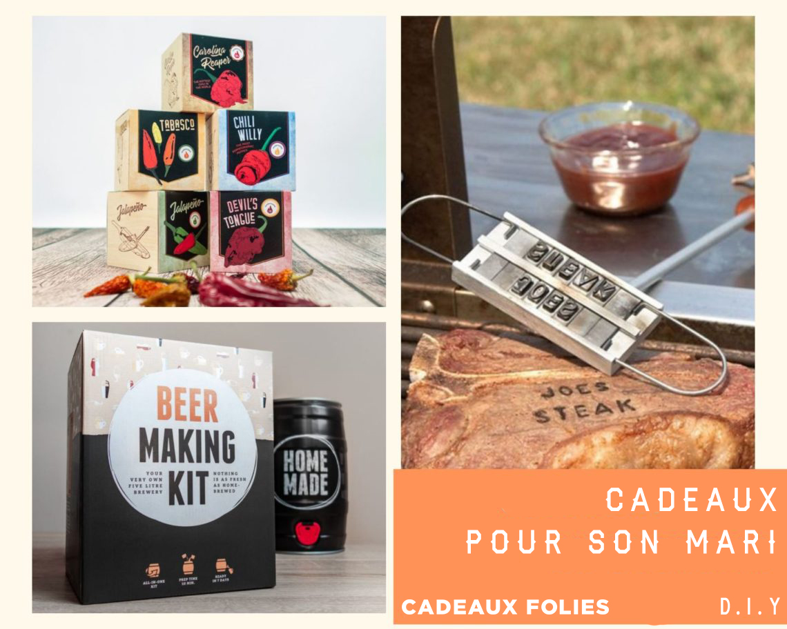 cadeaux pour son mari