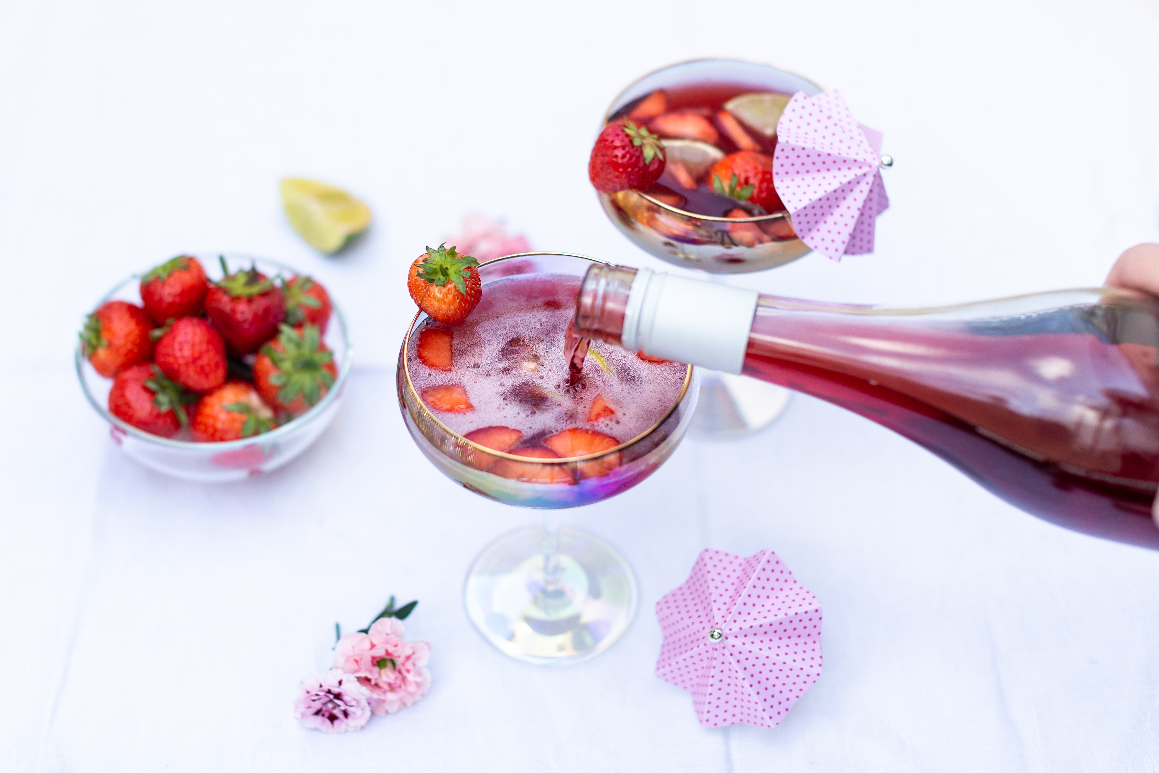 Notre Cocktail de l'été Daiquiri aux fraises