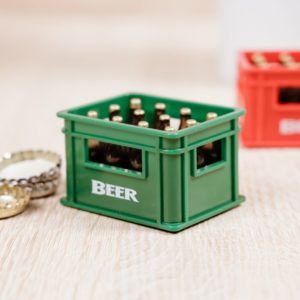 Mini décapsuleur en forme de caisse de bière