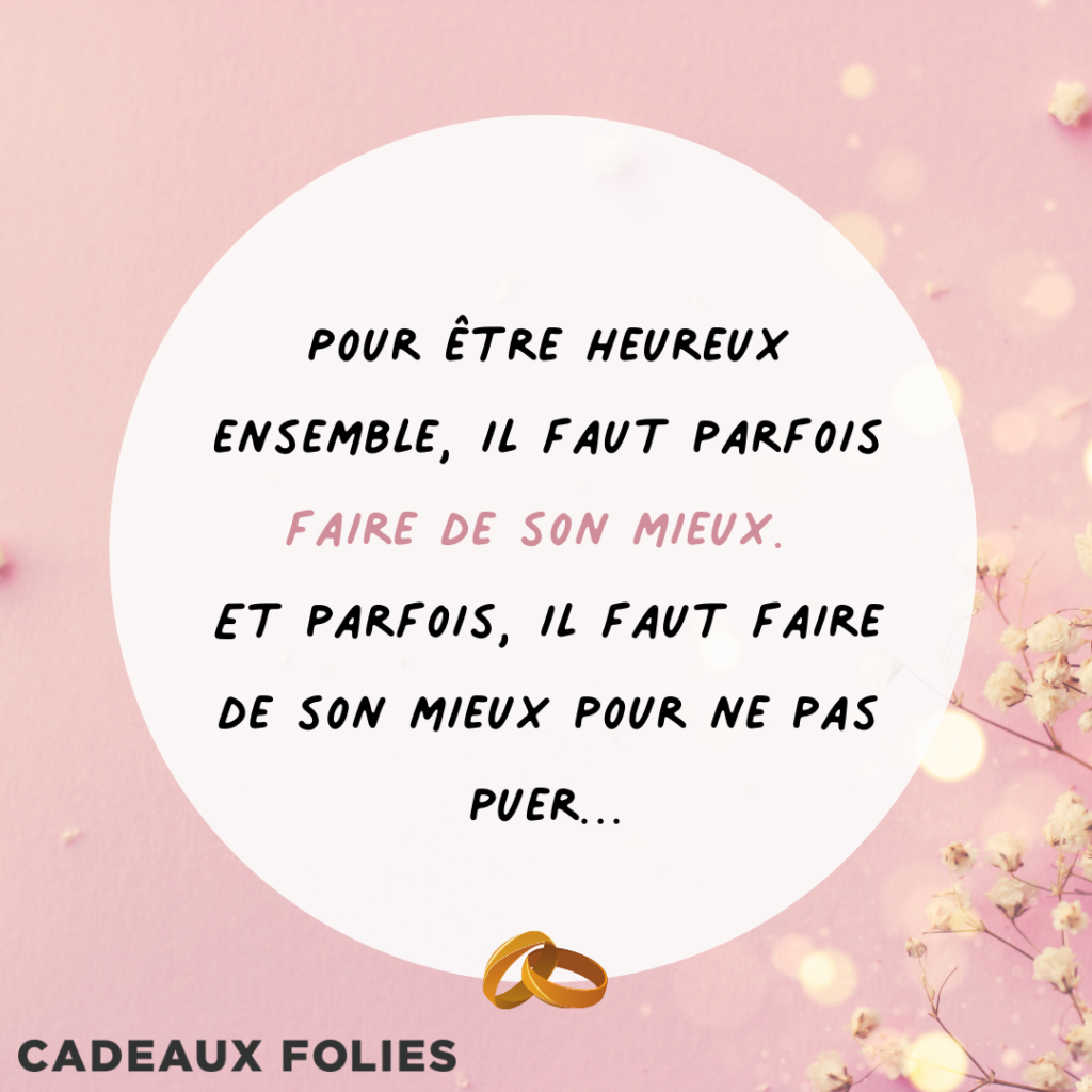 vœux de mariages cadeau mariage cadeaux folies 7