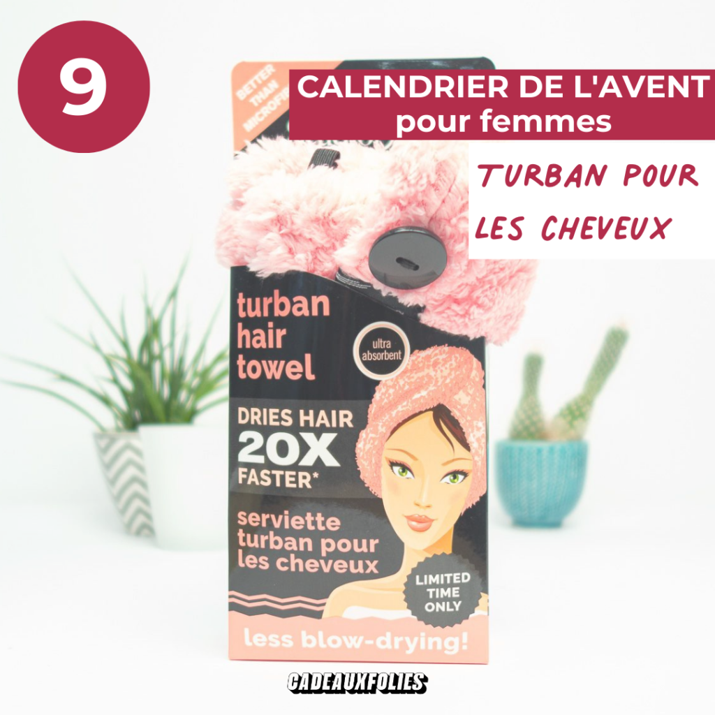 serviette pour cheveux