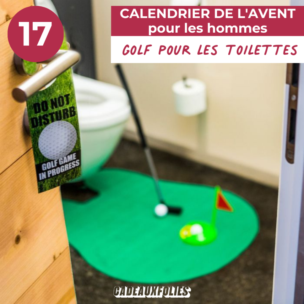 set de golf pour les toilettes