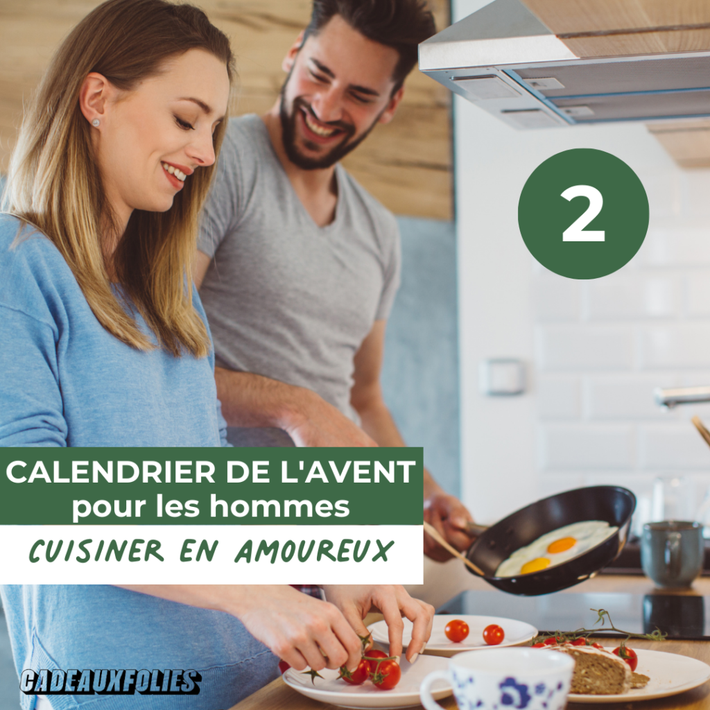 couple qui cuisinent