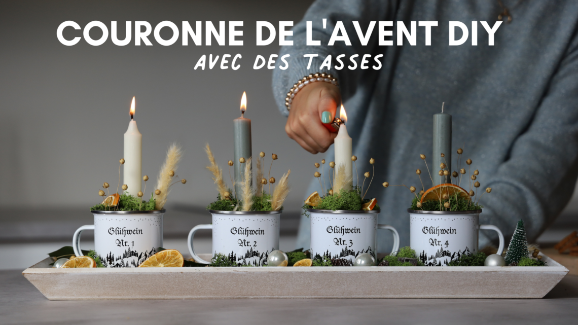 Créer une bougie de l'avent / DIY - Après la flemme