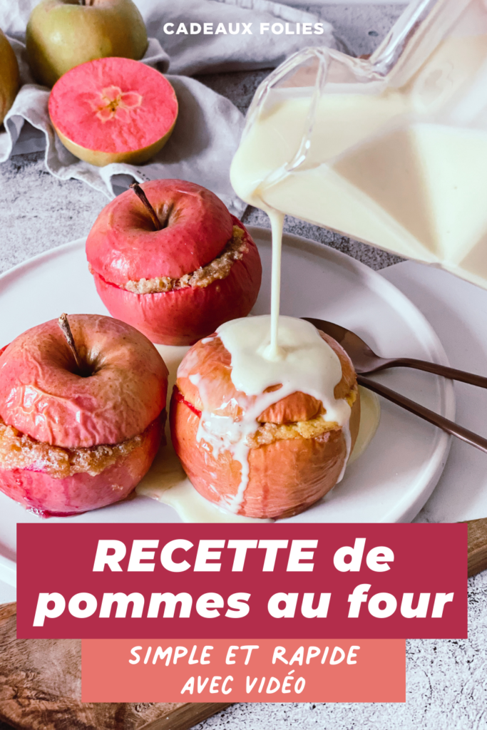 Recette de pommes au four