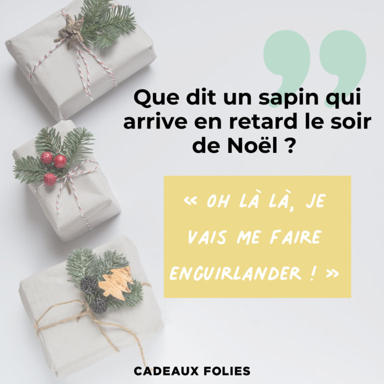 Blague de Noël amusante 10 Blagues indémodables sur Noël