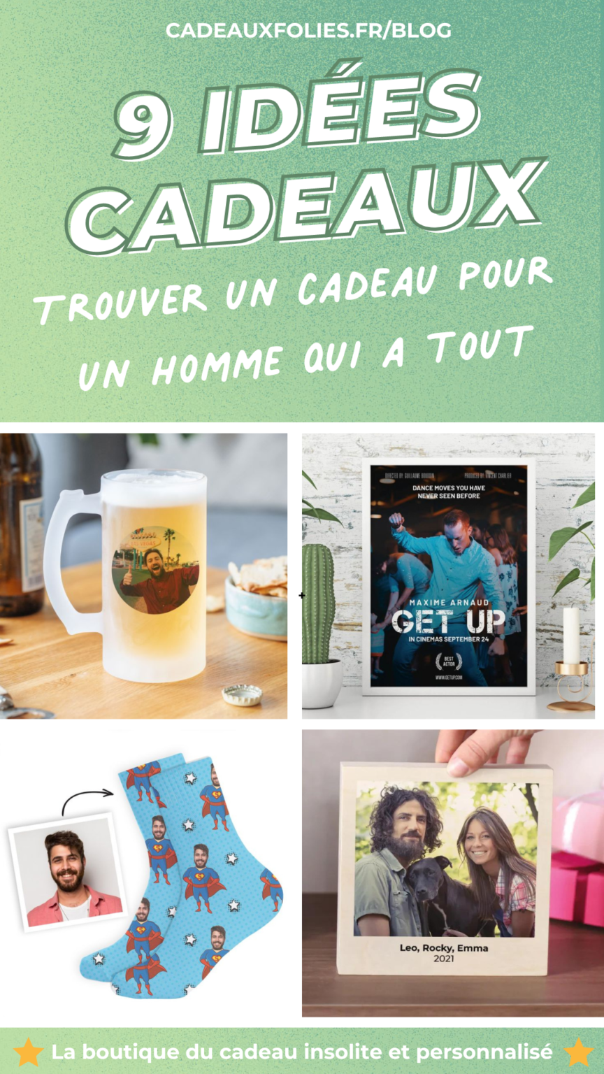 Trouver un cadeau pour un homme qui a tout 9 idées Le Blog de CadeauxFolies
