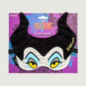 Masque de sommeil à l'éfigie de Maléfique, la sorcière de Disney