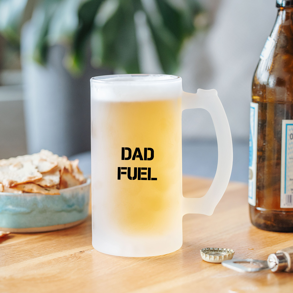 Chope de Bière avec 4 lignes