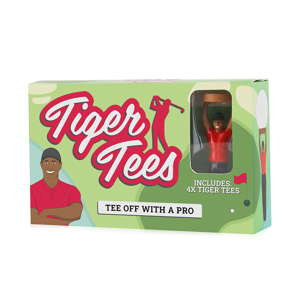 Set de 4 Tees de golf Tiger