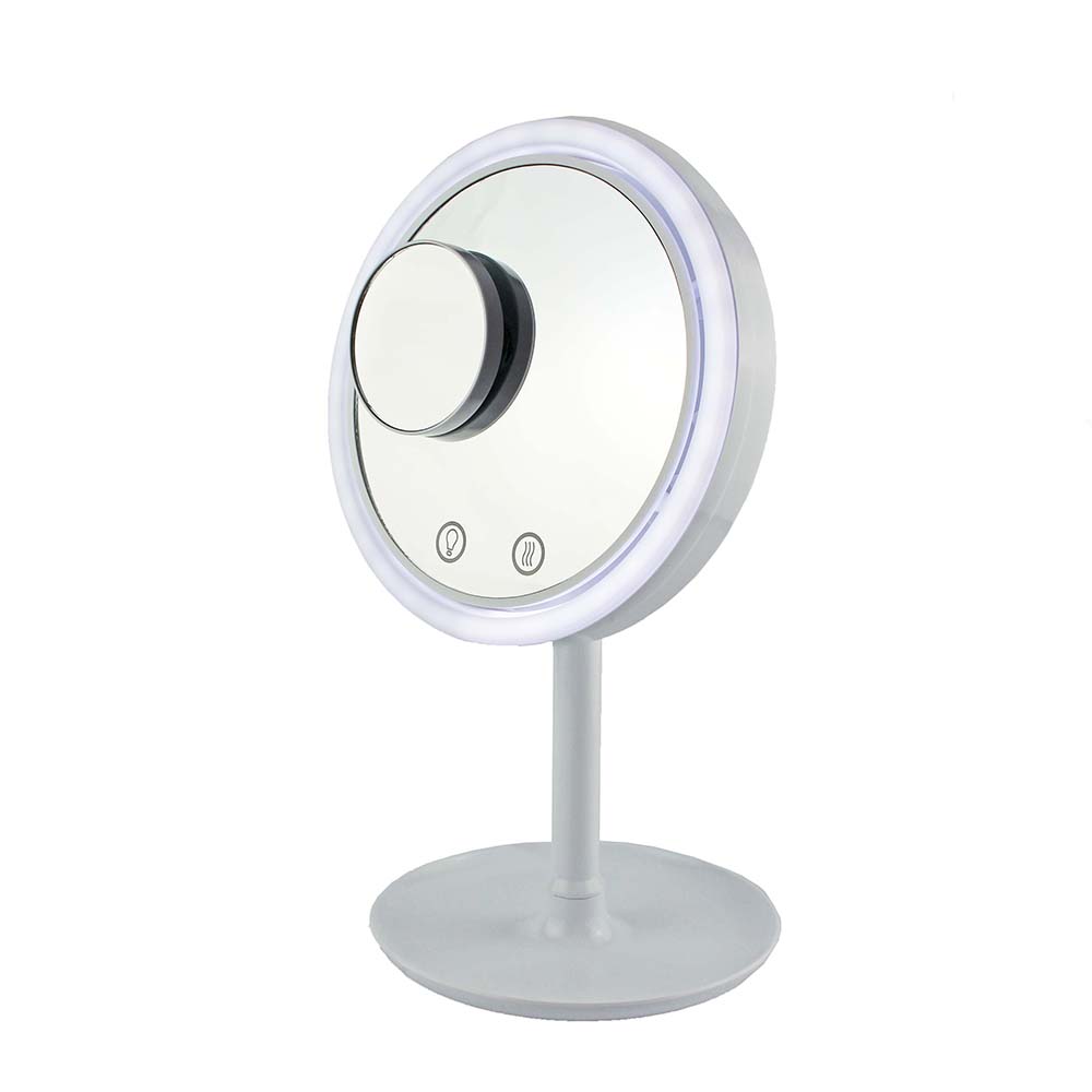 Miroir maquillage avec ventilateur