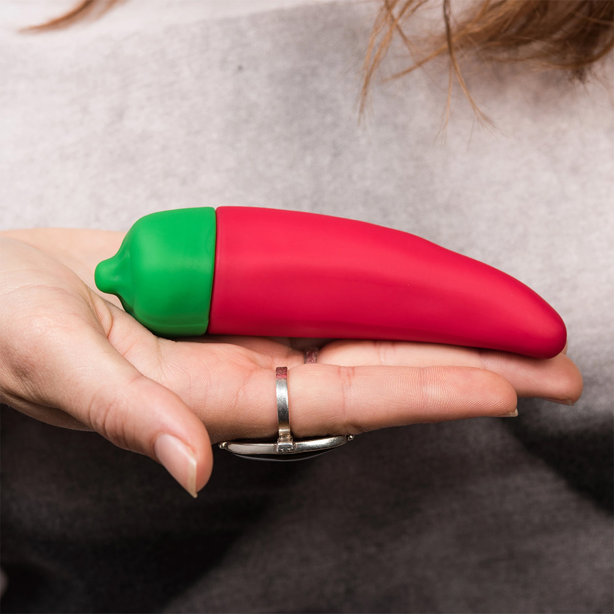 Vibromasseur Chili et Aubergine