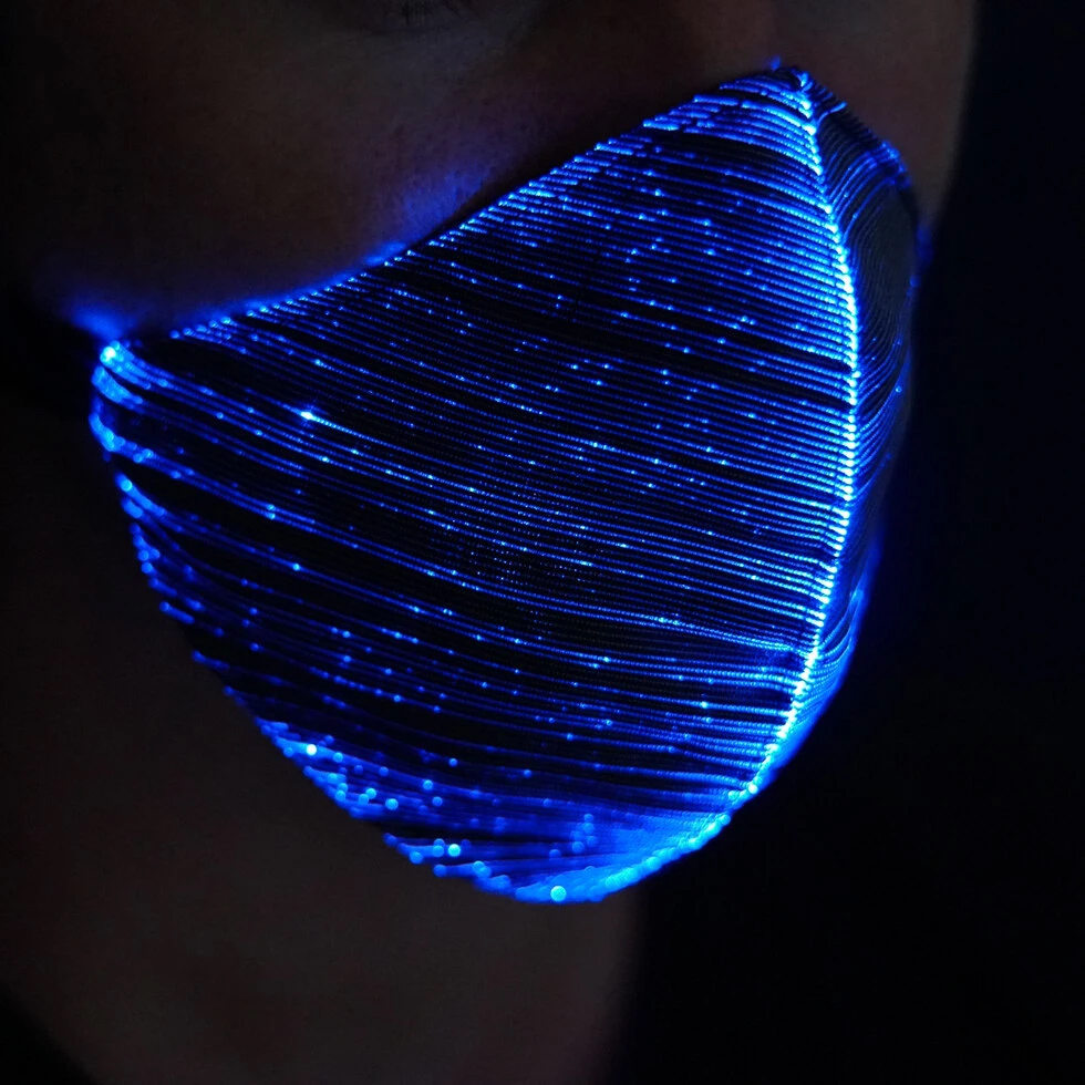 Masque de protection lumineux