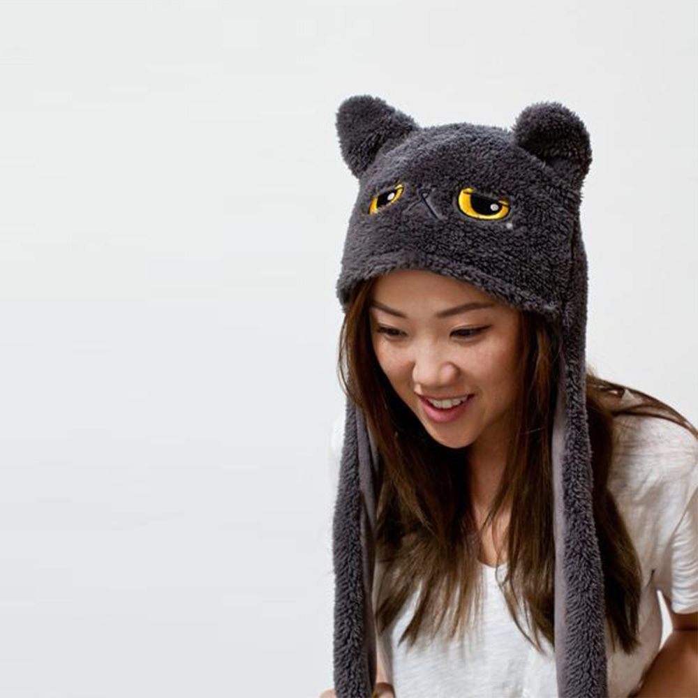 Bonnet Animé Chat