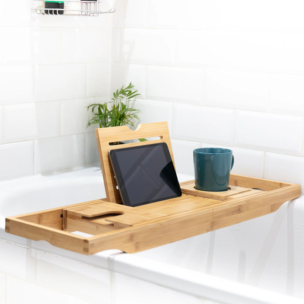 Plateau de Baignoire en Bambou